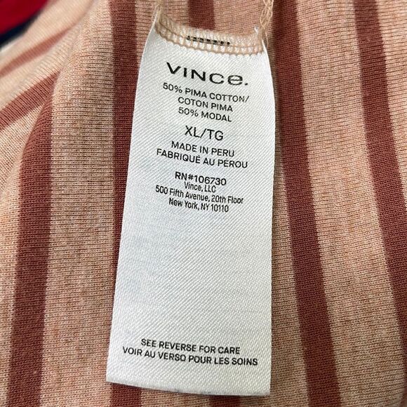 VINCE STRIPE TEE - Picture 7 of 7